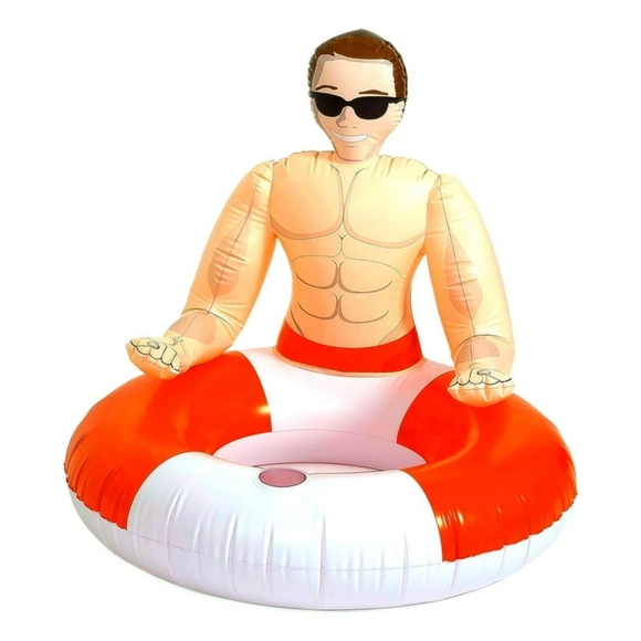 NPW | inflatable hunk pool ring chad - Picture 2 of 8